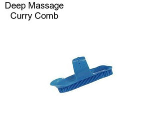 Deep Massage Curry Comb