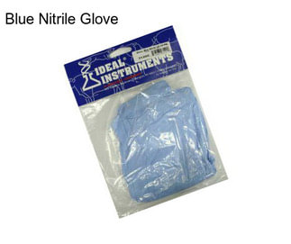 Blue Nitrile Glove