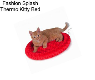 Fashion Splash Thermo Kitty Bed