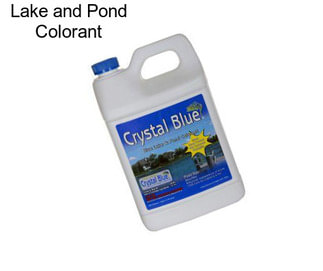 Lake and Pond Colorant