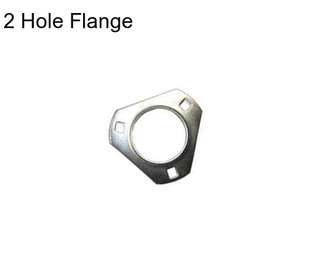 2 Hole Flange