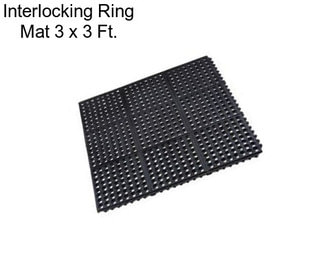 Interlocking Ring Mat 3 x 3 Ft.