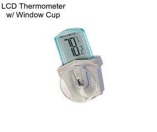 LCD Thermometer w/ Window Cup