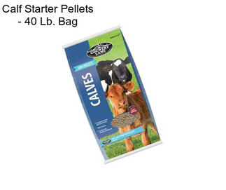 Calf Starter Pellets - 40 Lb. Bag