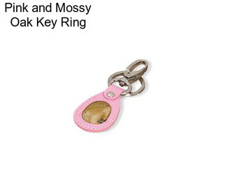 Pink and Mossy Oak Key Ring