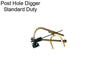 Post Hole Digger Standard Duty