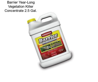 Barrier Year-Long Vegetation Killer Concentrate 2.5 Gal.