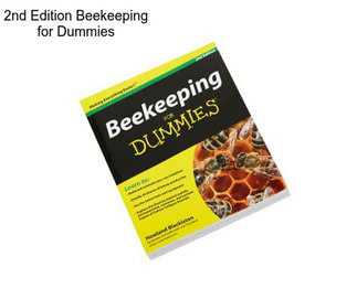 2nd Edition Beekeeping for Dummies