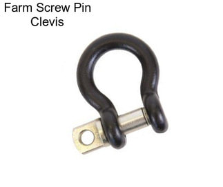 Farm Screw Pin Clevis