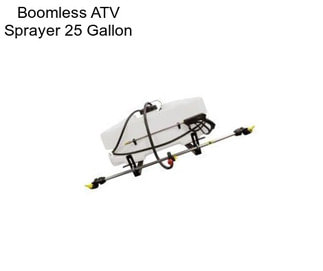 Boomless ATV Sprayer 25 Gallon