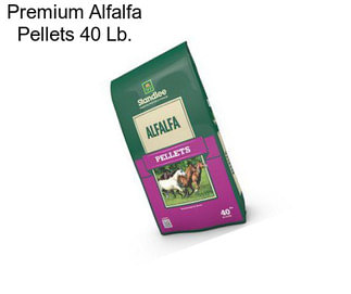 Premium Alfalfa Pellets 40 Lb.