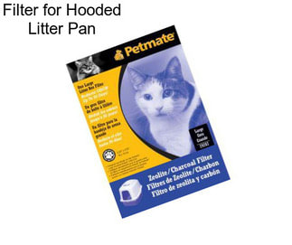 Filter for Hooded Litter Pan