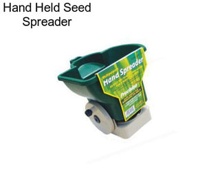 Hand Held Seed Spreader