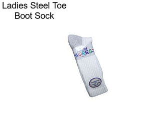 Ladies Steel Toe Boot Sock