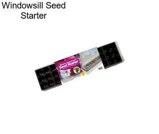 Windowsill Seed Starter