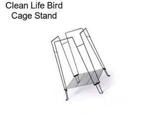 Clean Life Bird Cage Stand