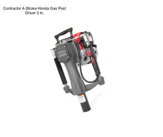 Contractor 4-Stroke Honda Gas Post Driver 2 In.