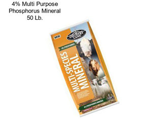 4% Multi Purpose Phosphorus Mineral 50 Lb.