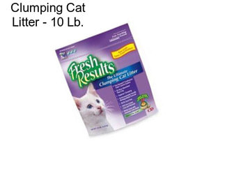 Clumping Cat Litter - 10 Lb.