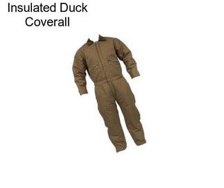 Insulated Duck Coverall