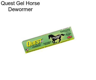 Quest Gel Horse Dewormer