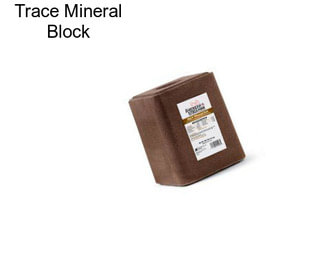 Trace Mineral Block