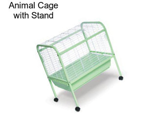 Animal Cage with Stand