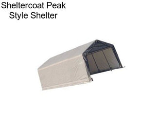 Sheltercoat Peak Style Shelter