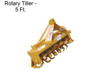 Rotary Tiller - 5 Ft.