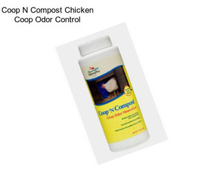 Coop N Compost Chicken Coop Odor Control