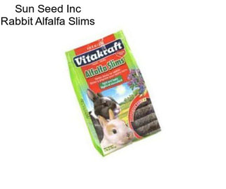 Sun Seed Inc Rabbit Alfalfa Slims