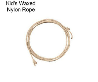 Kid\'s Waxed Nylon Rope