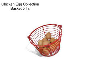 Chicken Egg Collection Basket 5 In.