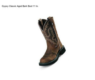 Gypsy Classic Aged Bark Boot 11 In.