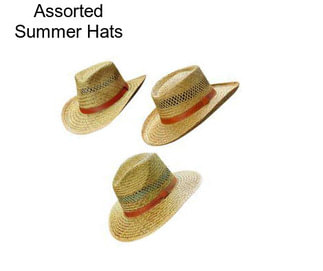 Assorted Summer Hats