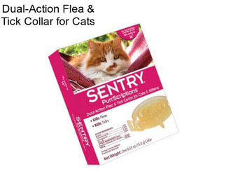 Dual-Action Flea & Tick Collar for Cats