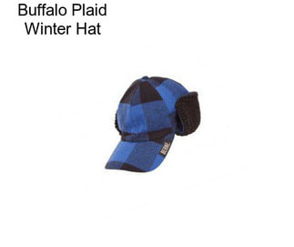 Buffalo Plaid Winter Hat