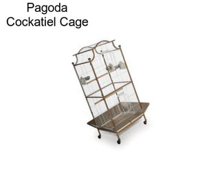 Pagoda Cockatiel Cage