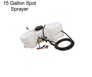 15 Gallon Spot Sprayer