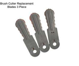 Brush Cutter Replacement Blades 3 Piece