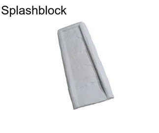 Splashblock