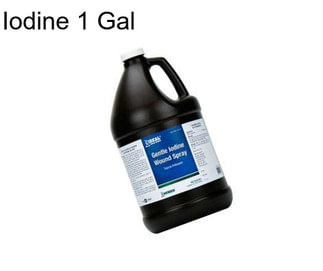 Iodine 1 Gal