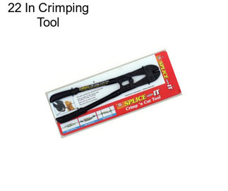 22 In Crimping Tool