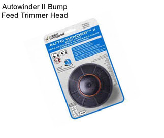 Autowinder II Bump Feed Trimmer Head
