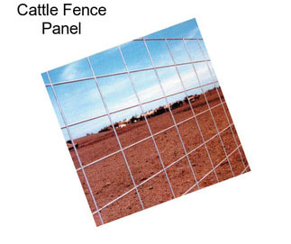 Cattle Fence Panel