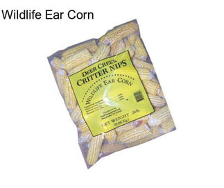 Wildlife Ear Corn