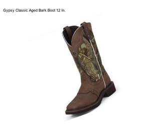 Gypsy Classic Aged Bark Boot 12 In.