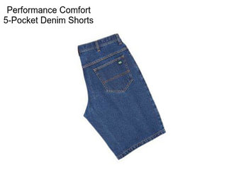 Performance Comfort 5-Pocket Denim Shorts