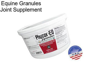 Equine Granules Joint Supplement