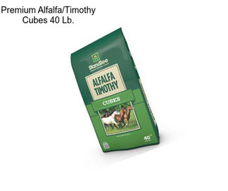 Premium Alfalfa/Timothy Cubes 40 Lb.